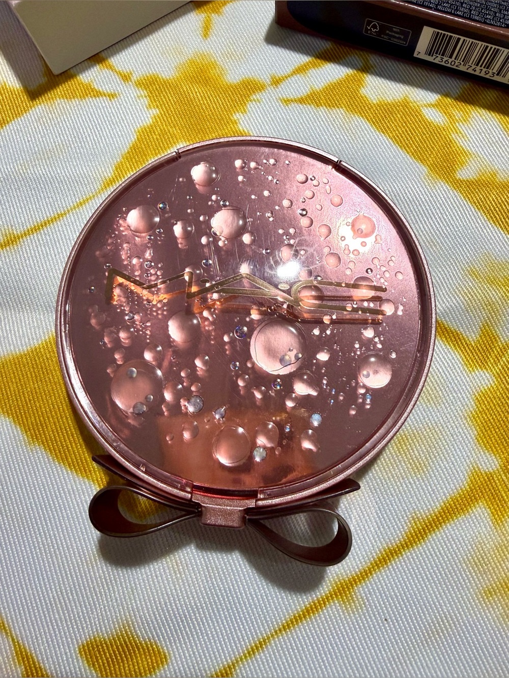 NEW 2pc MAC Holiday Eyeshadow Palette Regal Rose Macximal Sleek Satin Lipstick - Picture 7 of 12